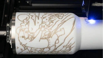 laser engraver for tumblers