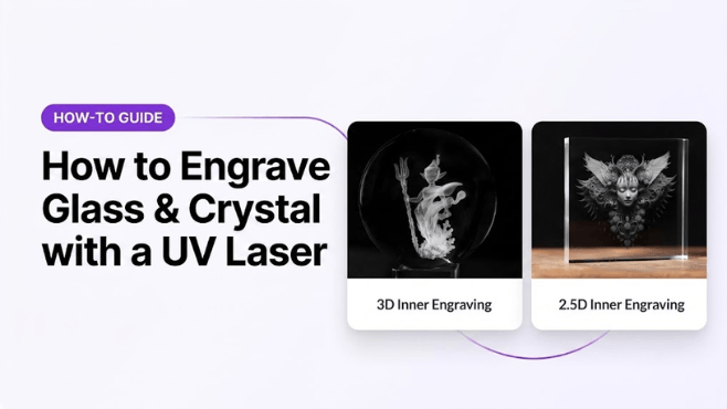 uv laser glass crystal engraving guide