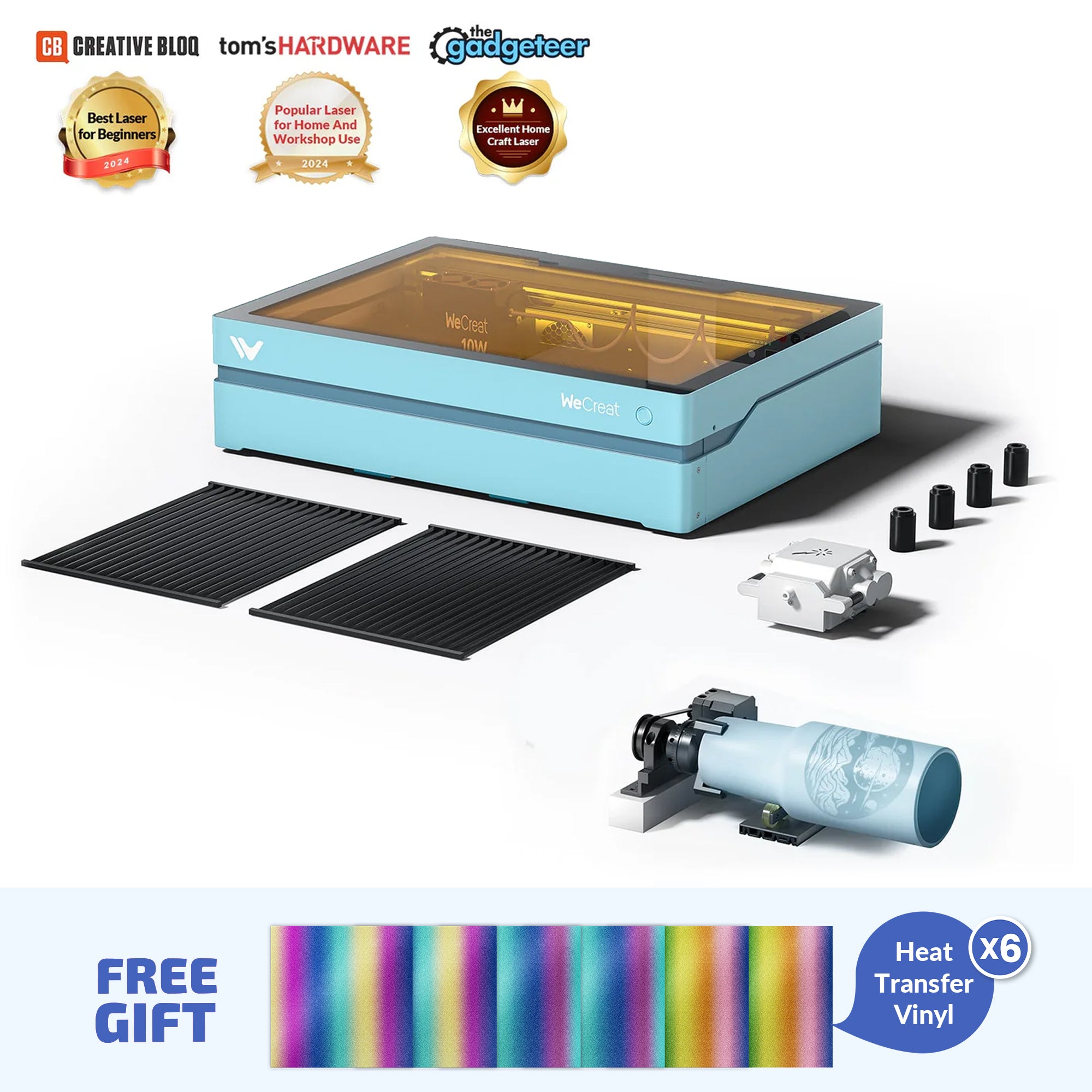 WeCreat Vista FlipLaser Engraver and Cutter