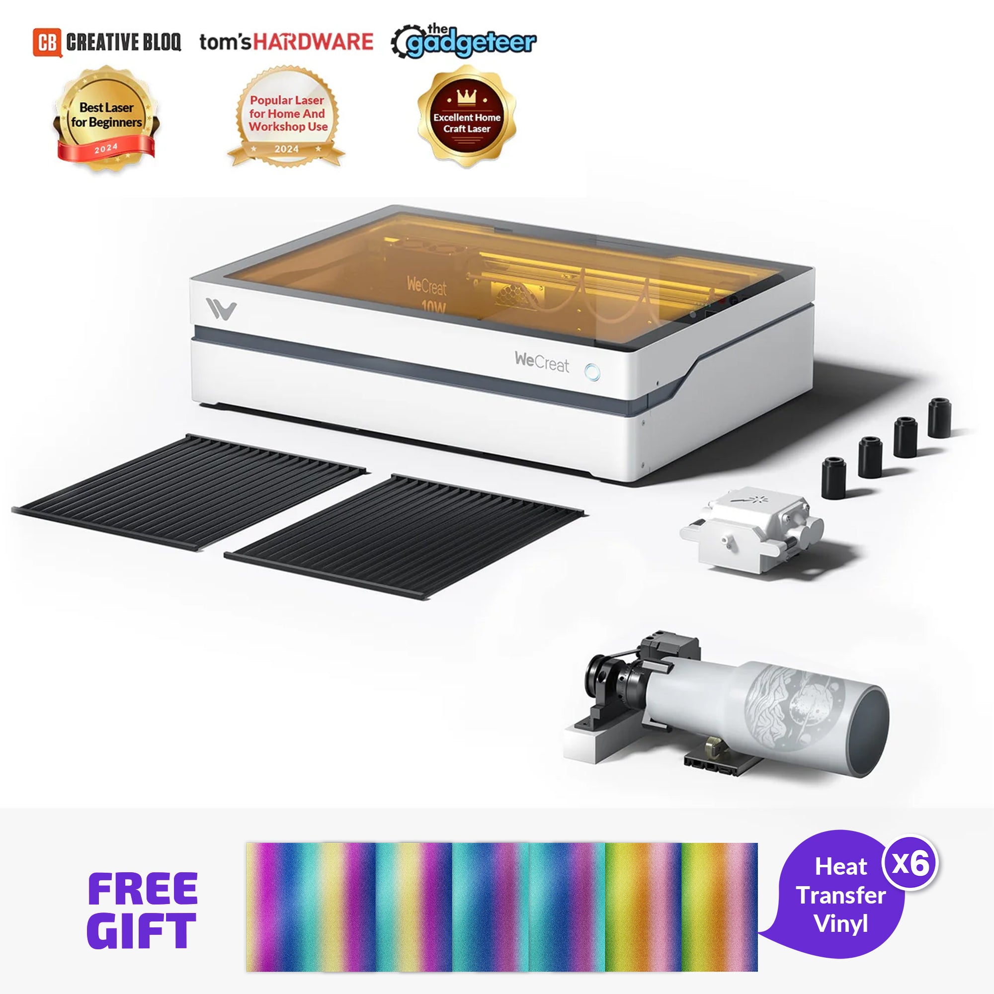 WeCreat Vista FlipLaser Engraver and Cutter