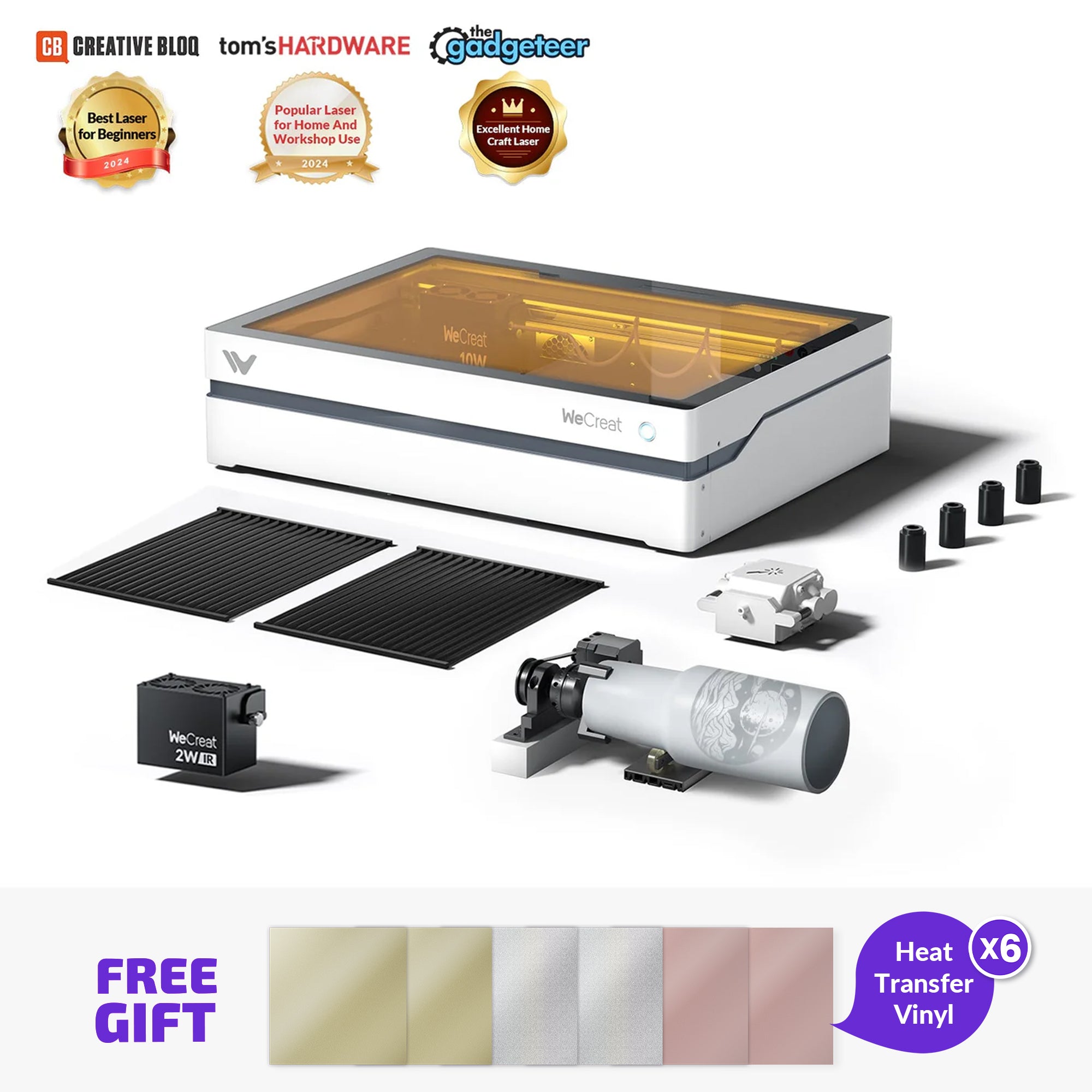 WeCreat Vista FlipLaser Engraver and Cutter