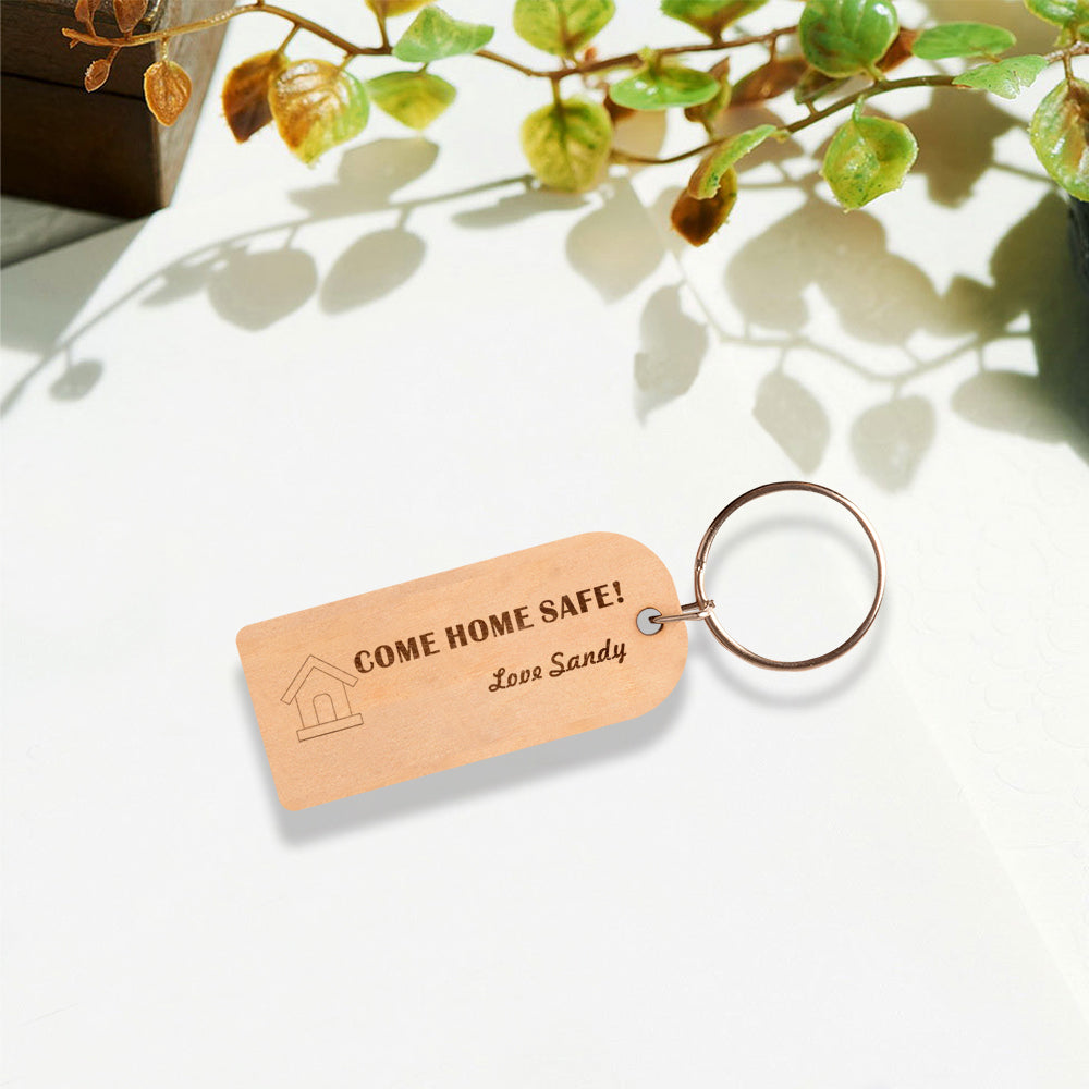 Get home sales safe keychain