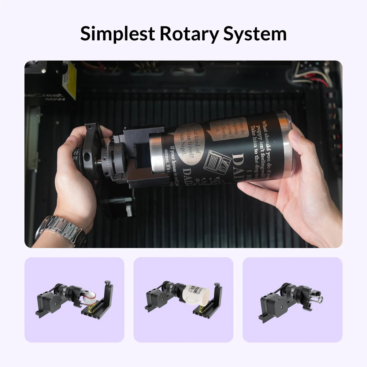 refurbished wecreat vision rotary system