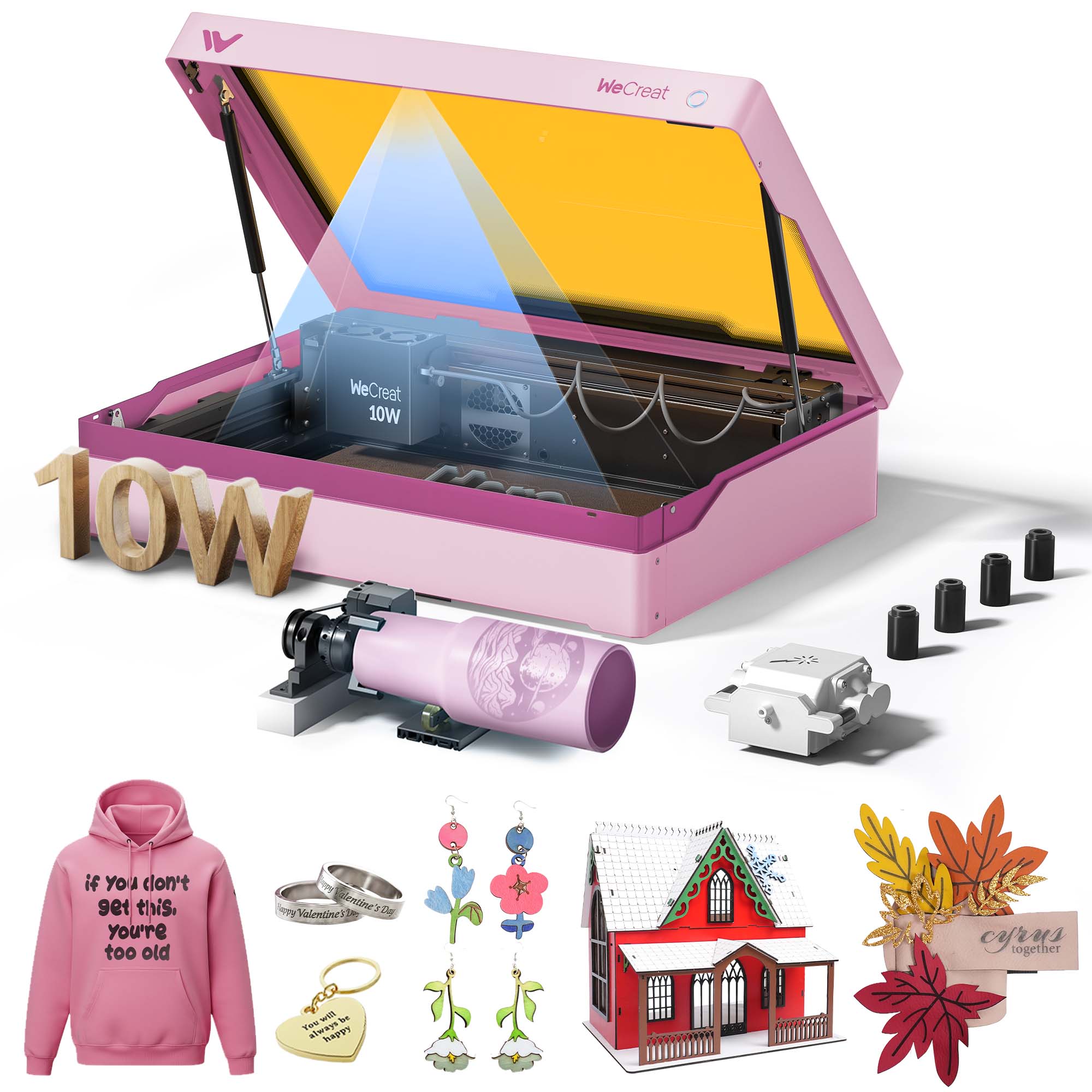 WeCreat Vista FlipLaser Engraver and Cutter