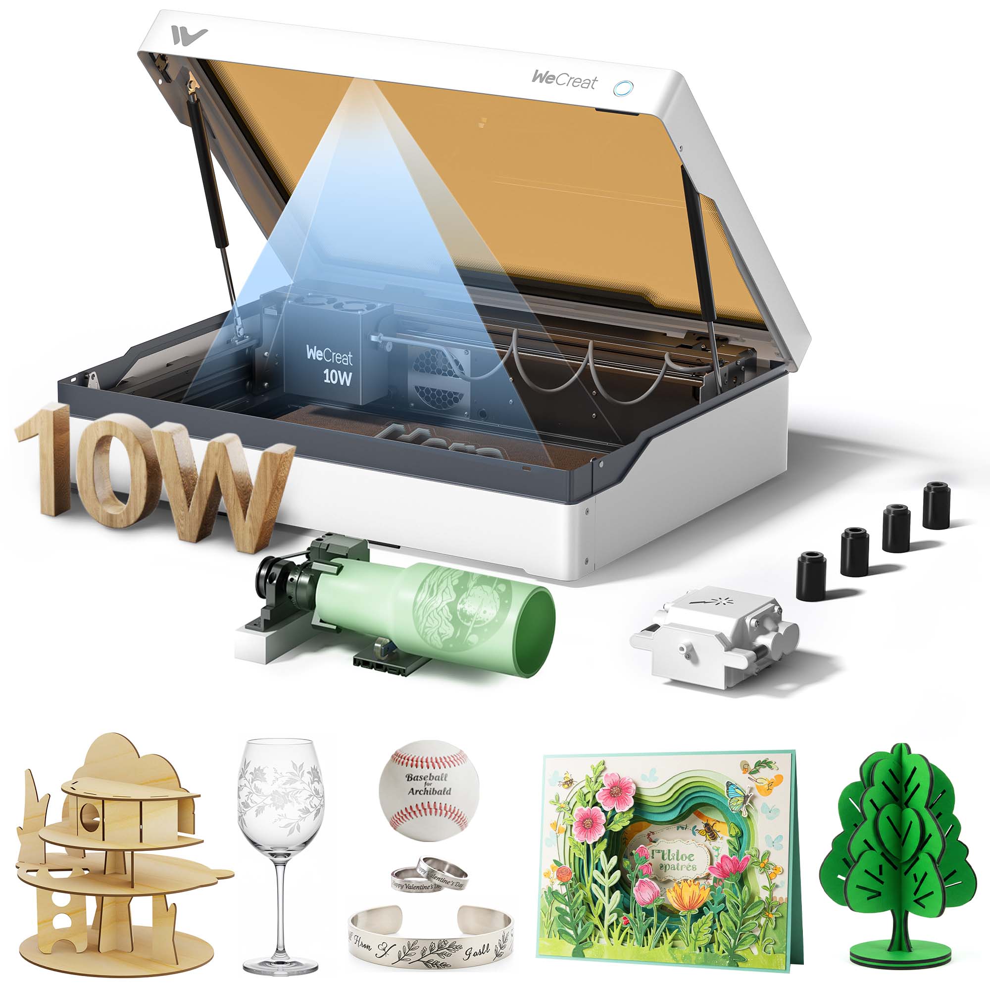 WeCreat Vista FlipLaser Engraver and Cutter