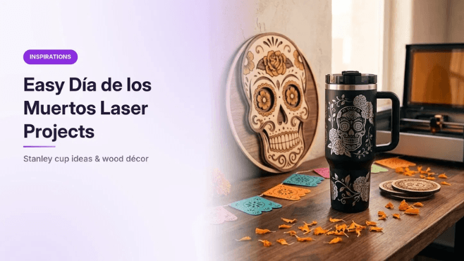 dia de los muertos laser projects