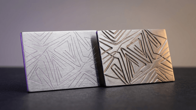 uv laser metal engraving