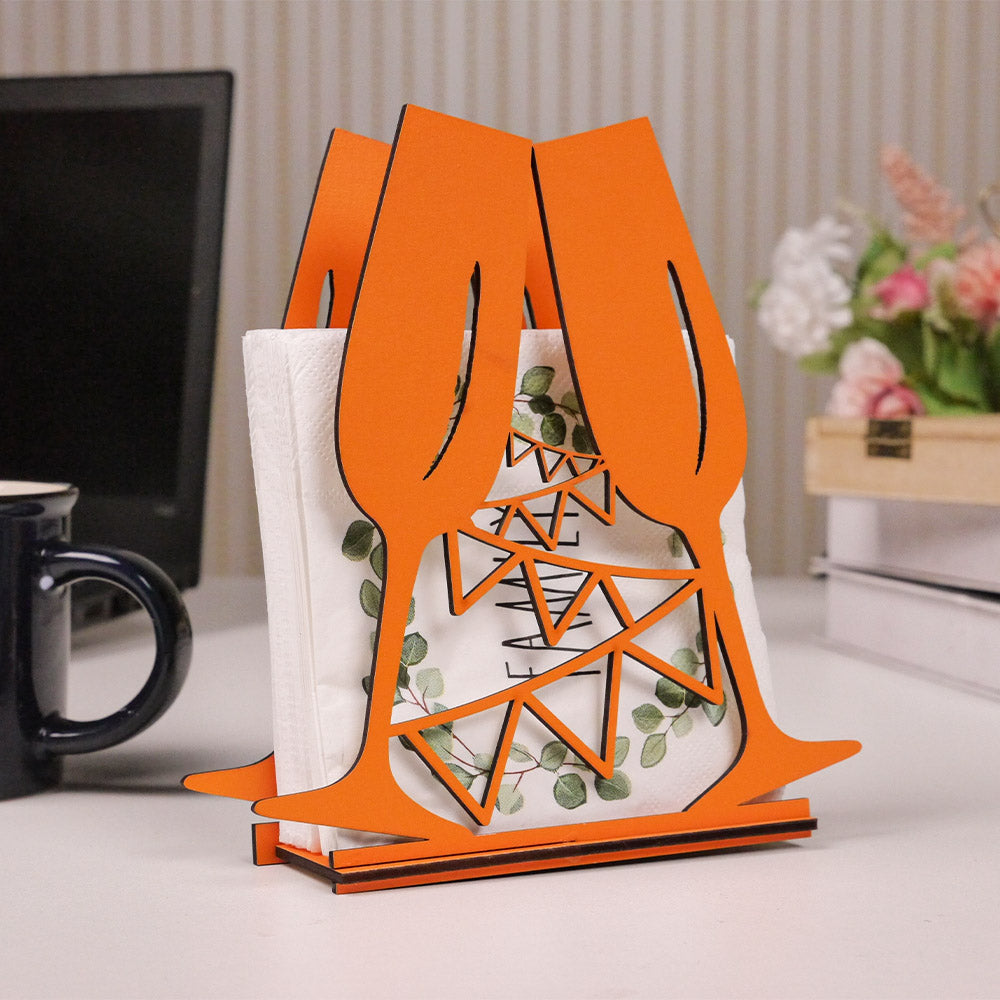 Orange paper towel online holder