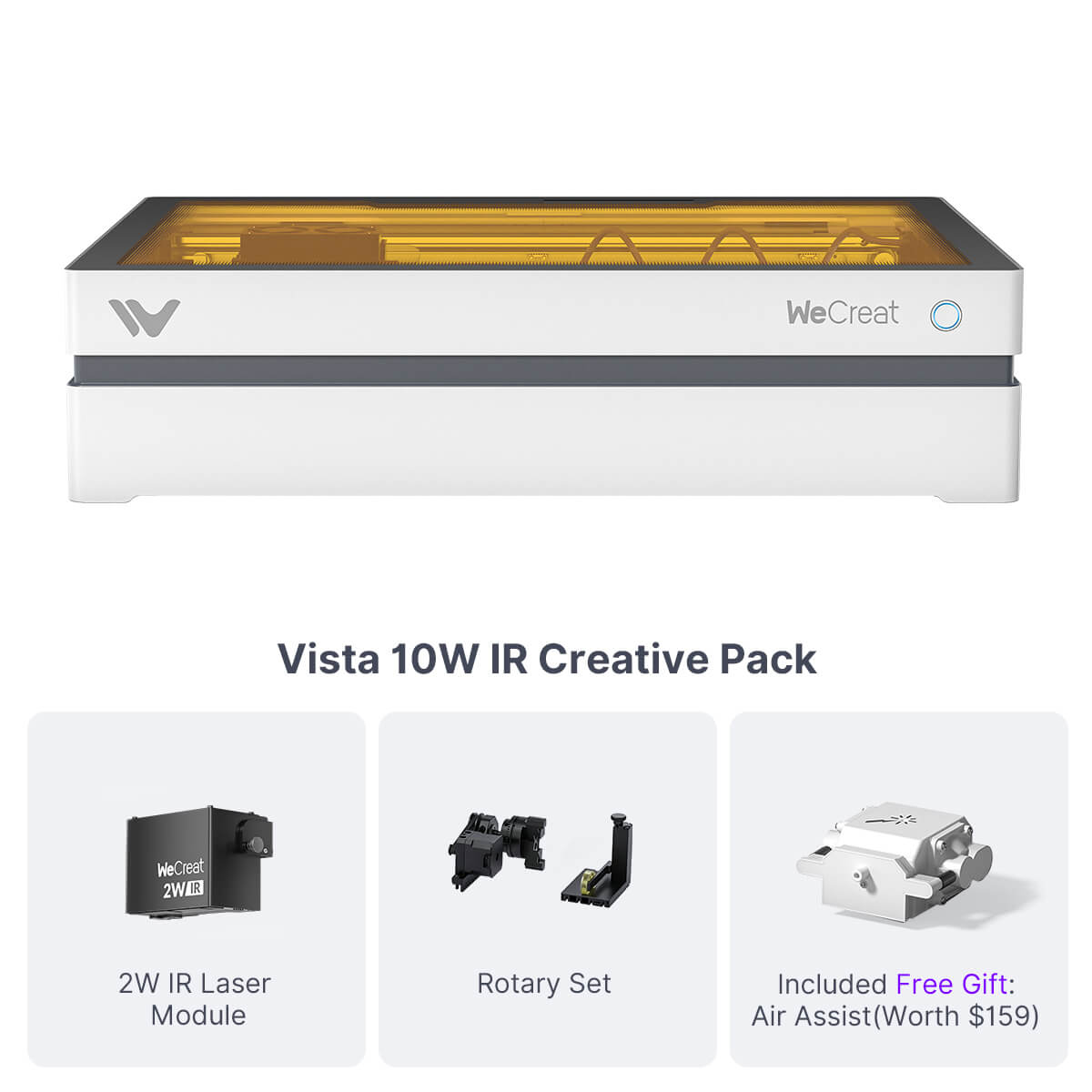WeCreat Vista 10W Diode Laser Engraver