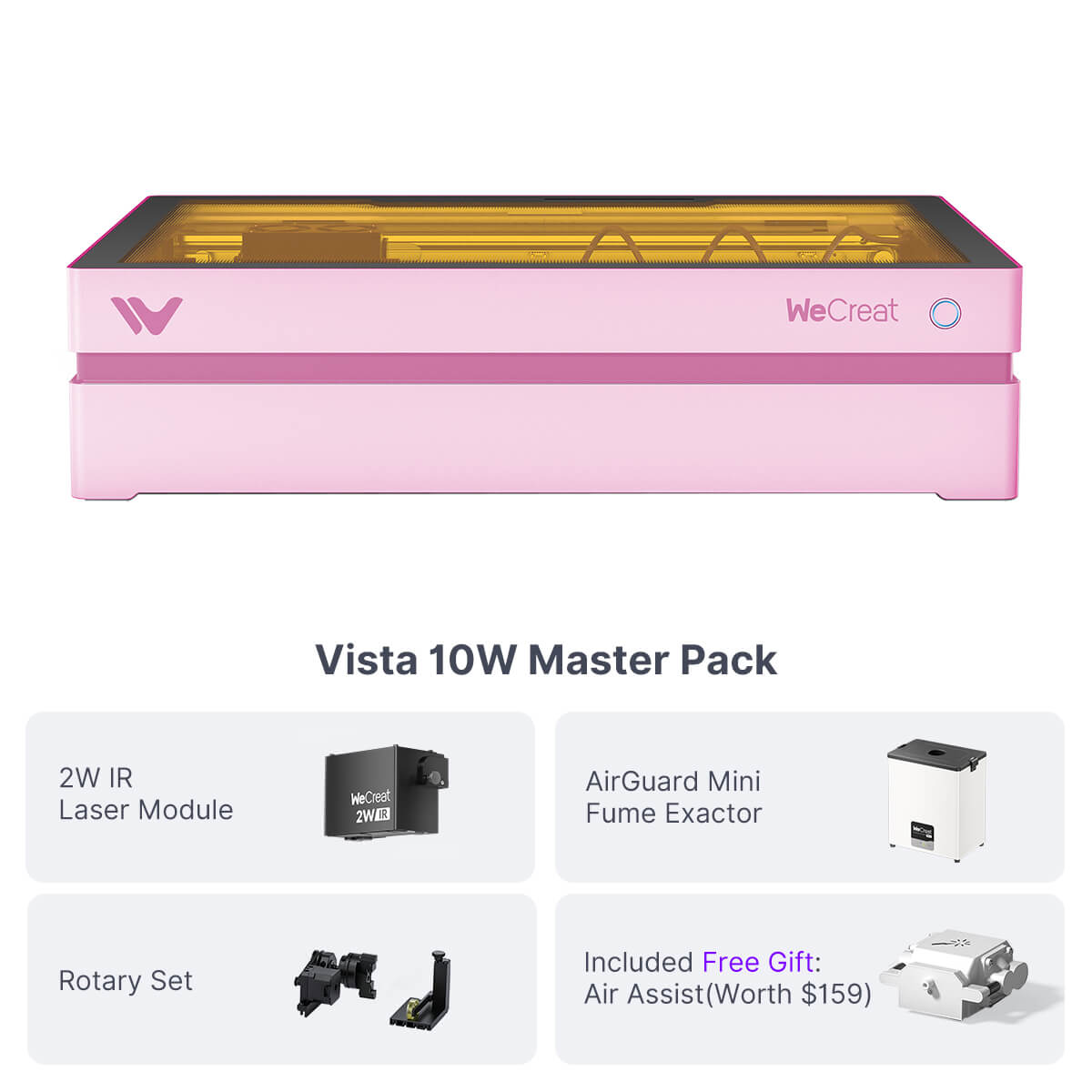WeCreat Vista 10W Diode Laser Engraver