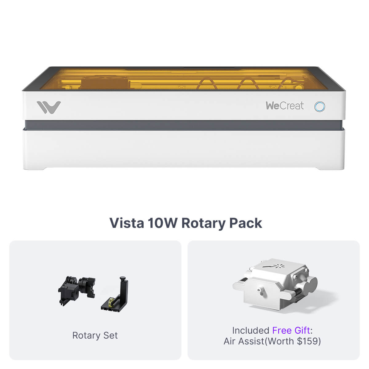 WeCreat Vista 10W Diode Laser Engraver