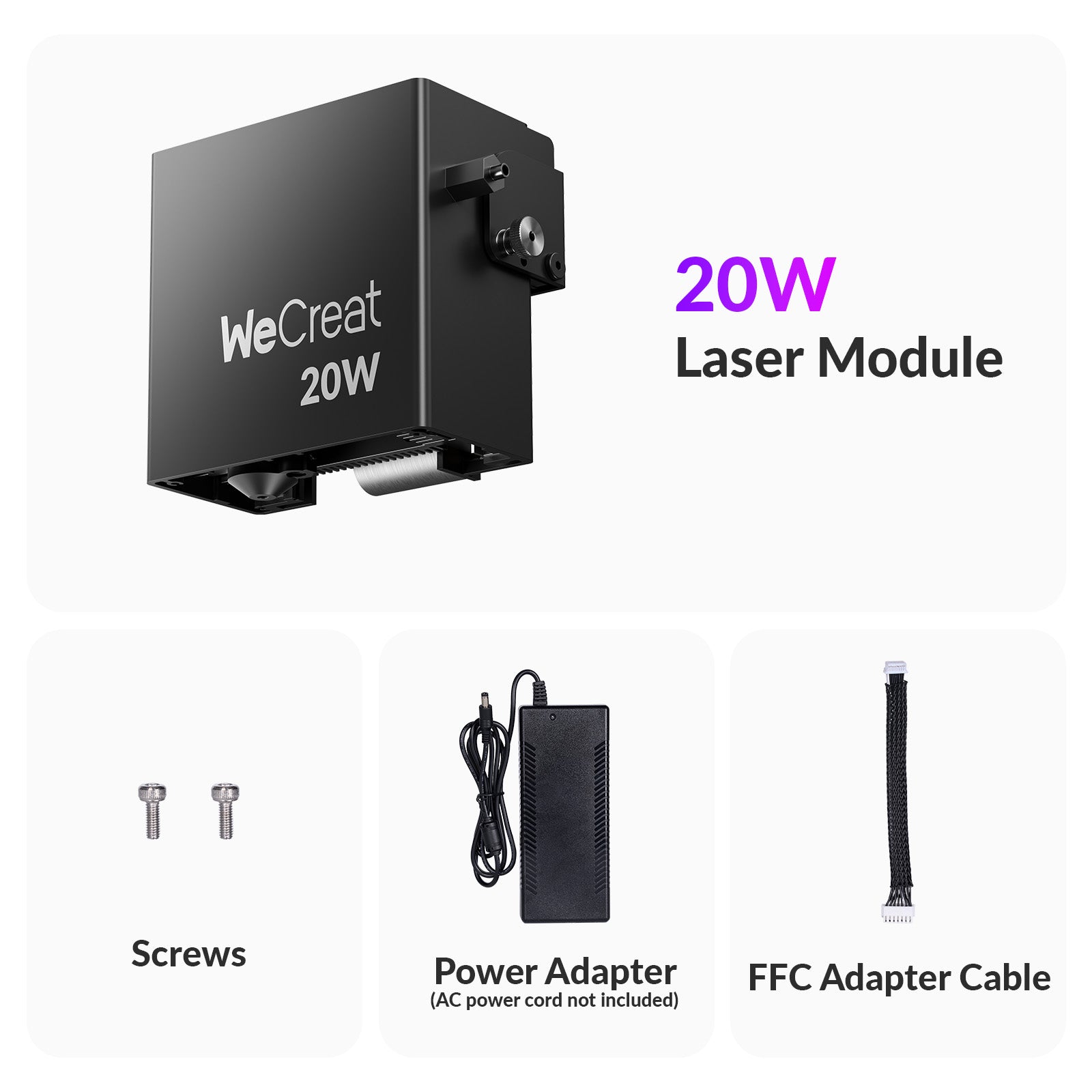WeCreat 20W Diode Laser Module for Vista