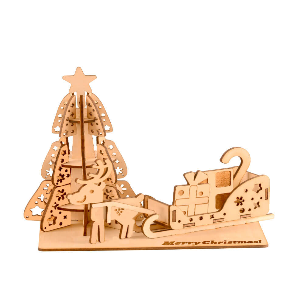 Christmas Tree 3D Greeting Card