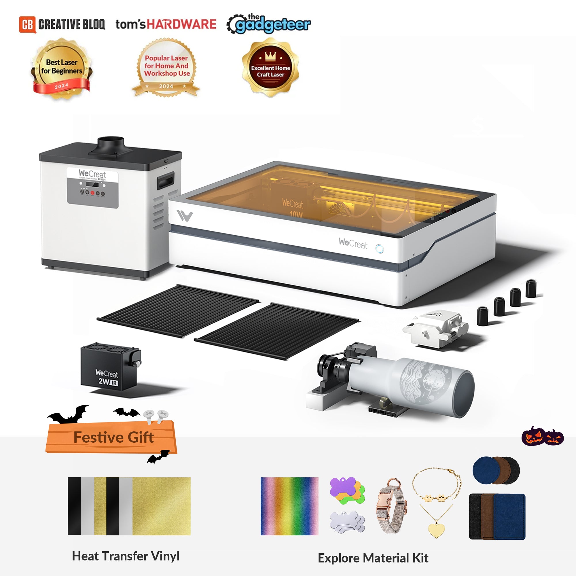WeCreat Vista FlipLaser Engraver and Cutter