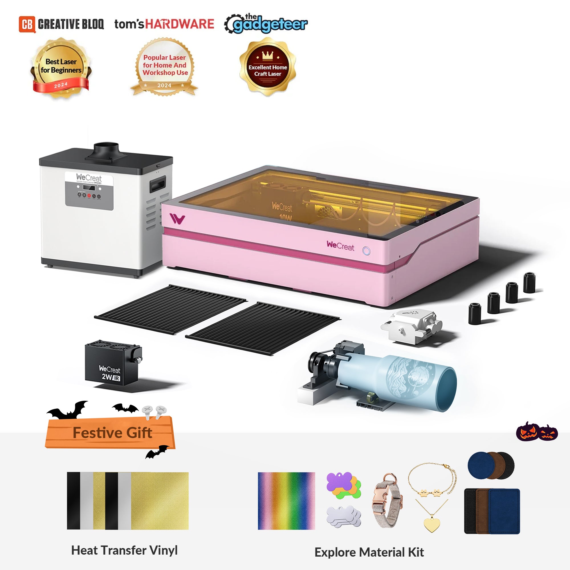 WeCreat Vista FlipLaser Engraver and Cutter