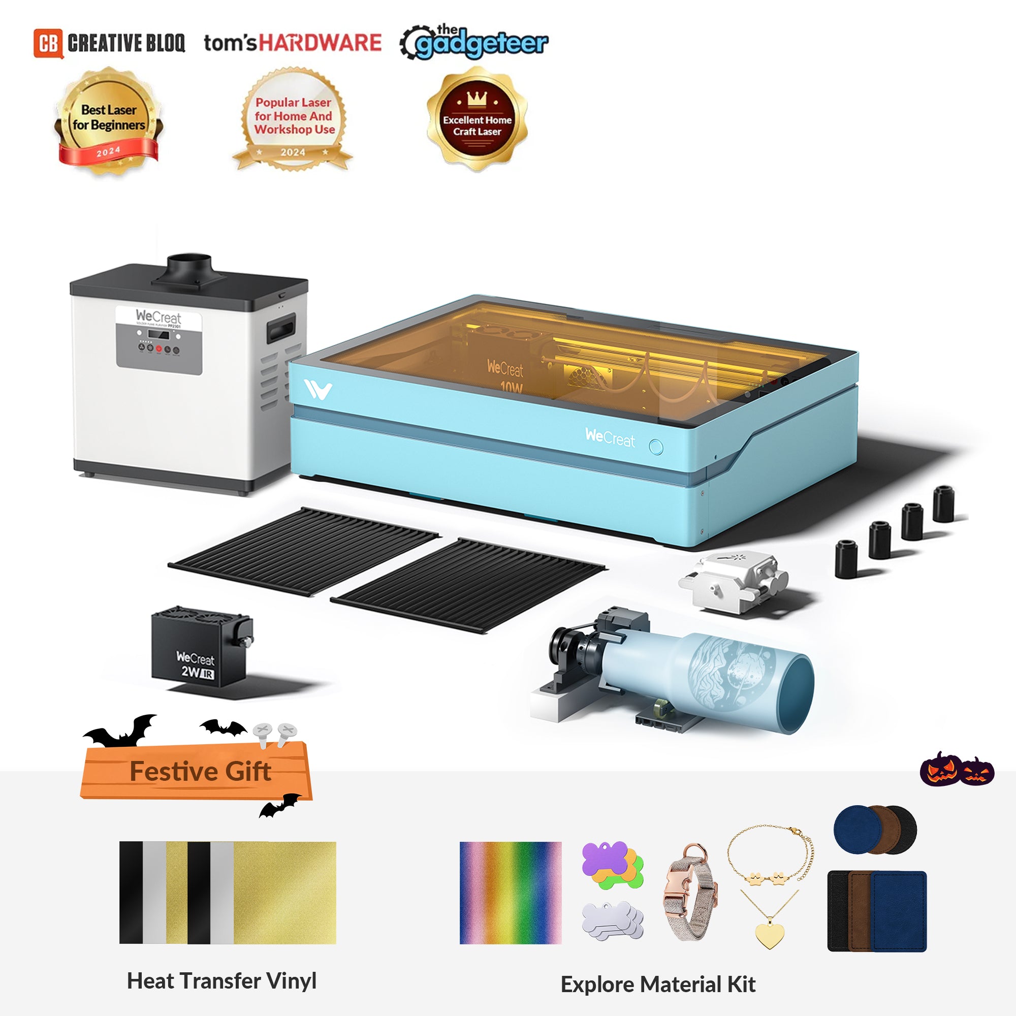 WeCreat Vista FlipLaser Engraver and Cutter