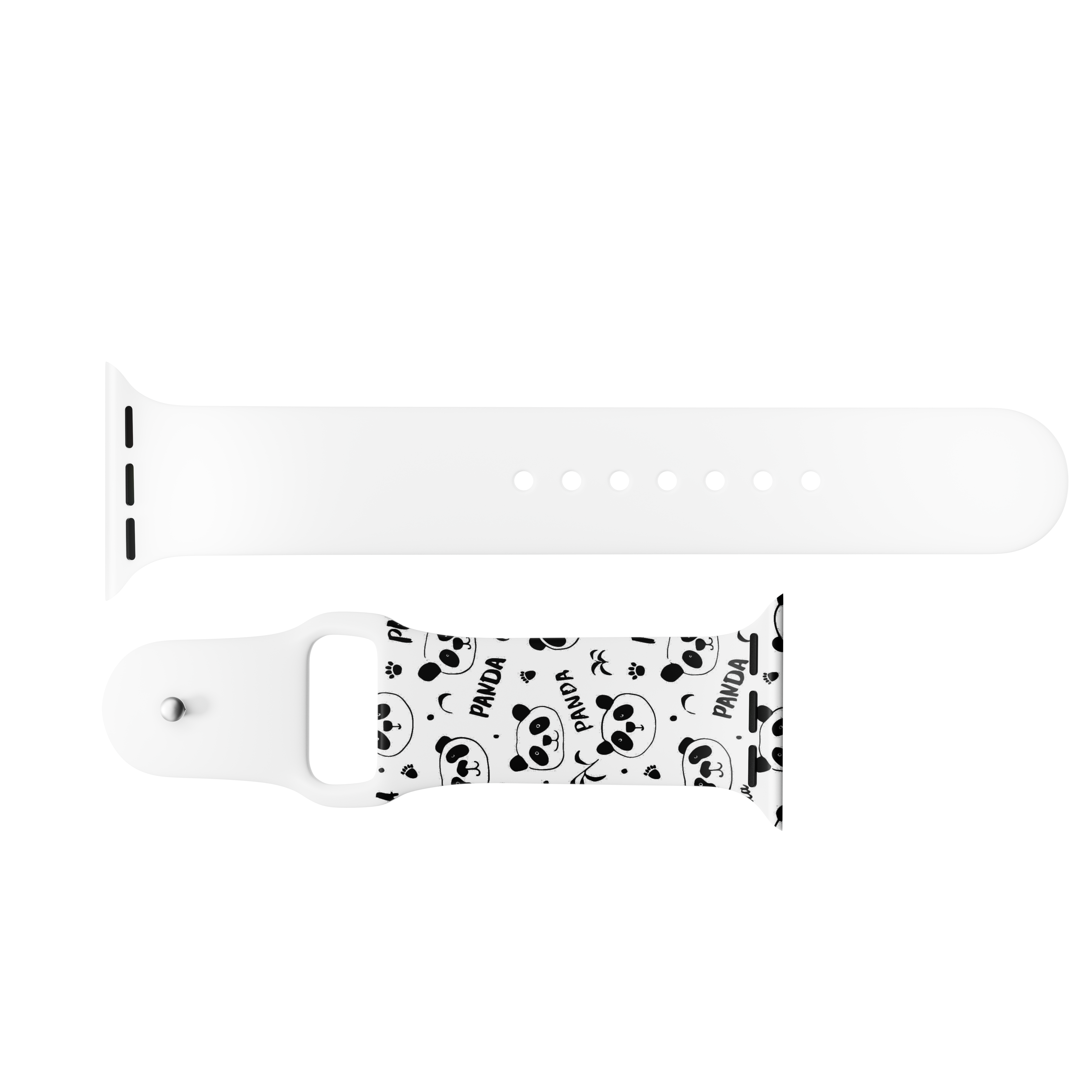 Dual-layer Silicone Watch Band