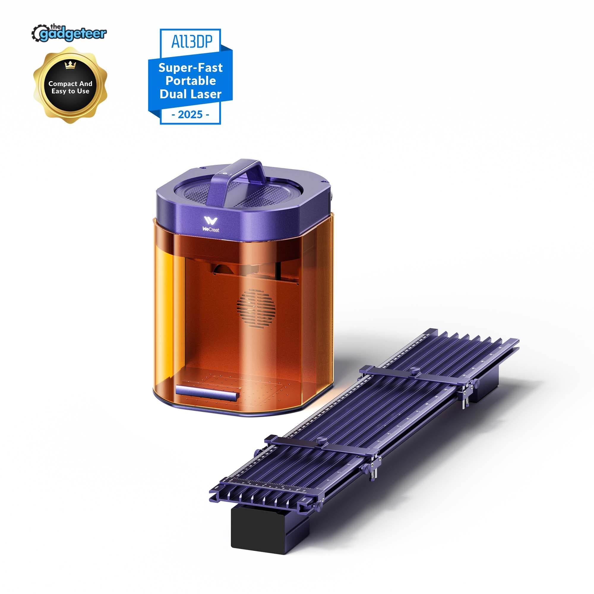 WeCreat Lumos 3W IR & 10W Diode Portable Laser Engraver