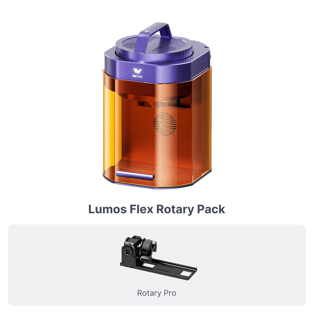 WeCreat Lumos Flex 15W Fiber & 15W Diode Portable Dual Laser Engraver