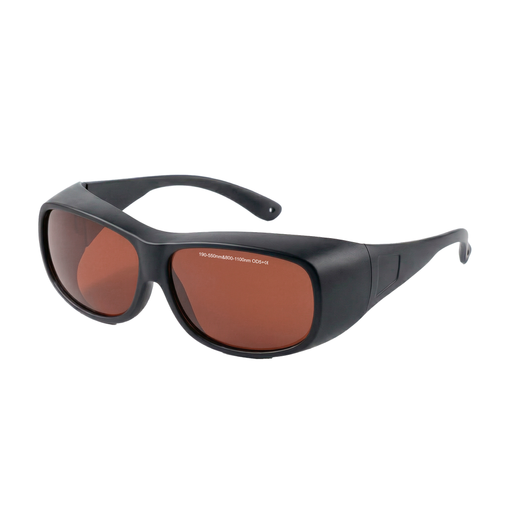 190-550nm & 800-1100nm Laser Safety Goggles